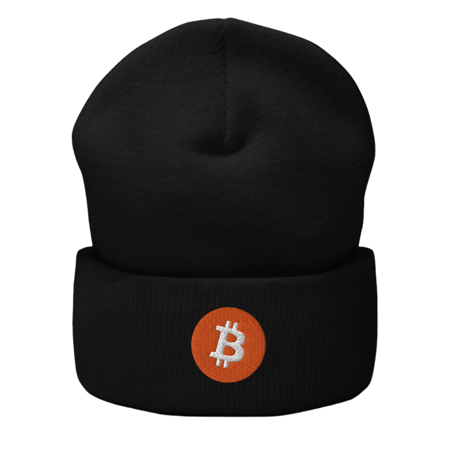 Bitcoin Cuffed Beanie