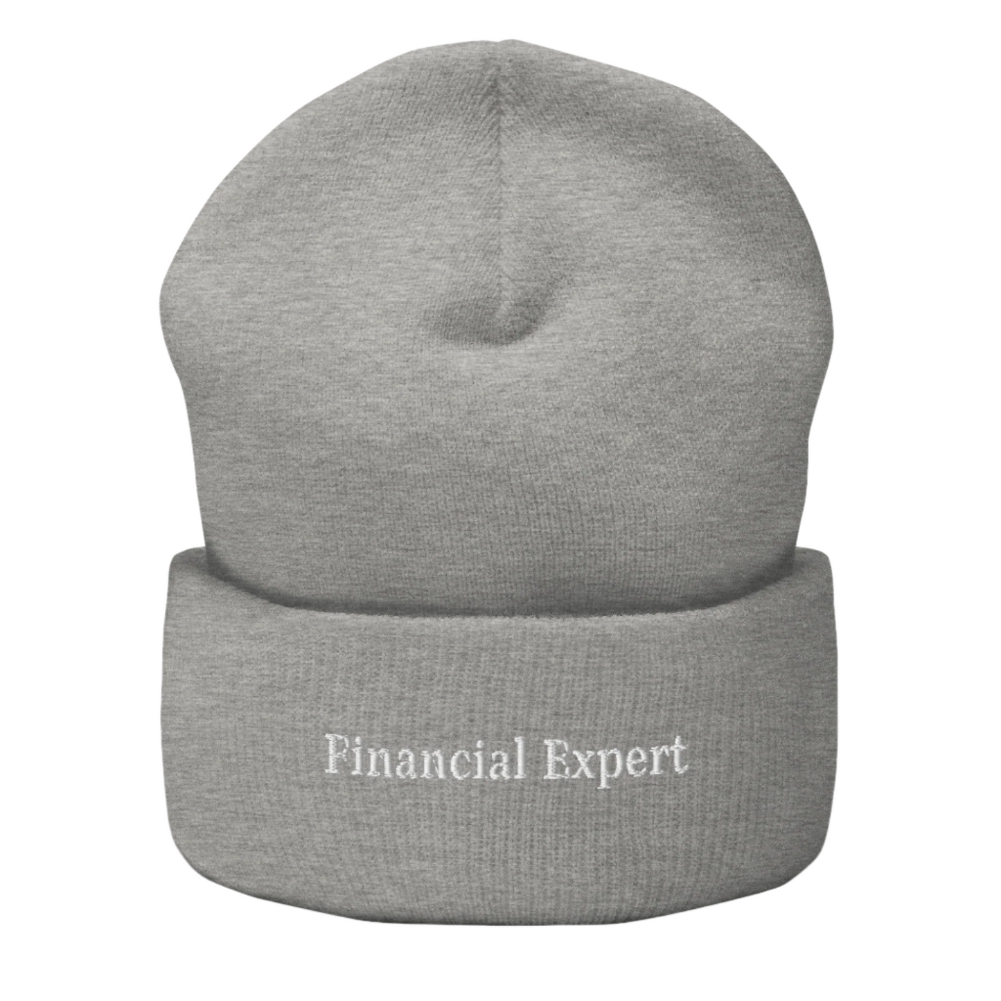 Financial Expert Cuffed Beanie