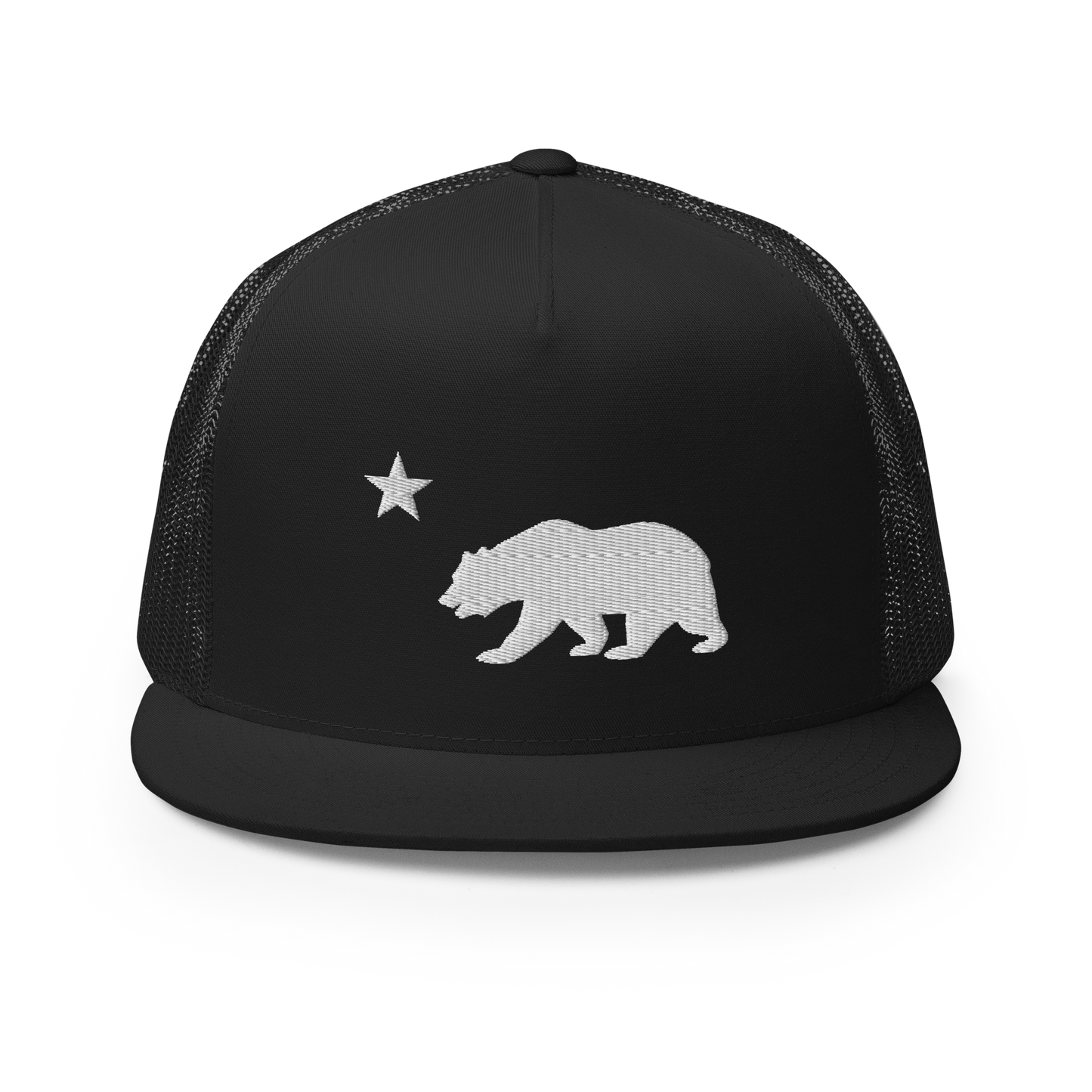 Cali Bear 5 Panel Trucker Hat