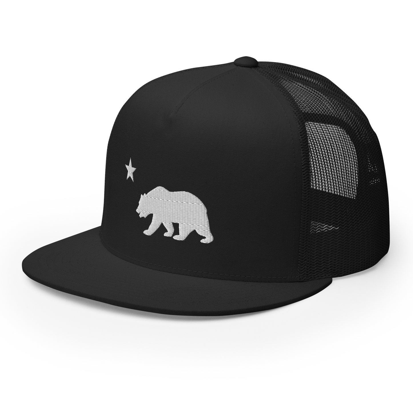 Cali Bear 5 Panel Trucker Hat