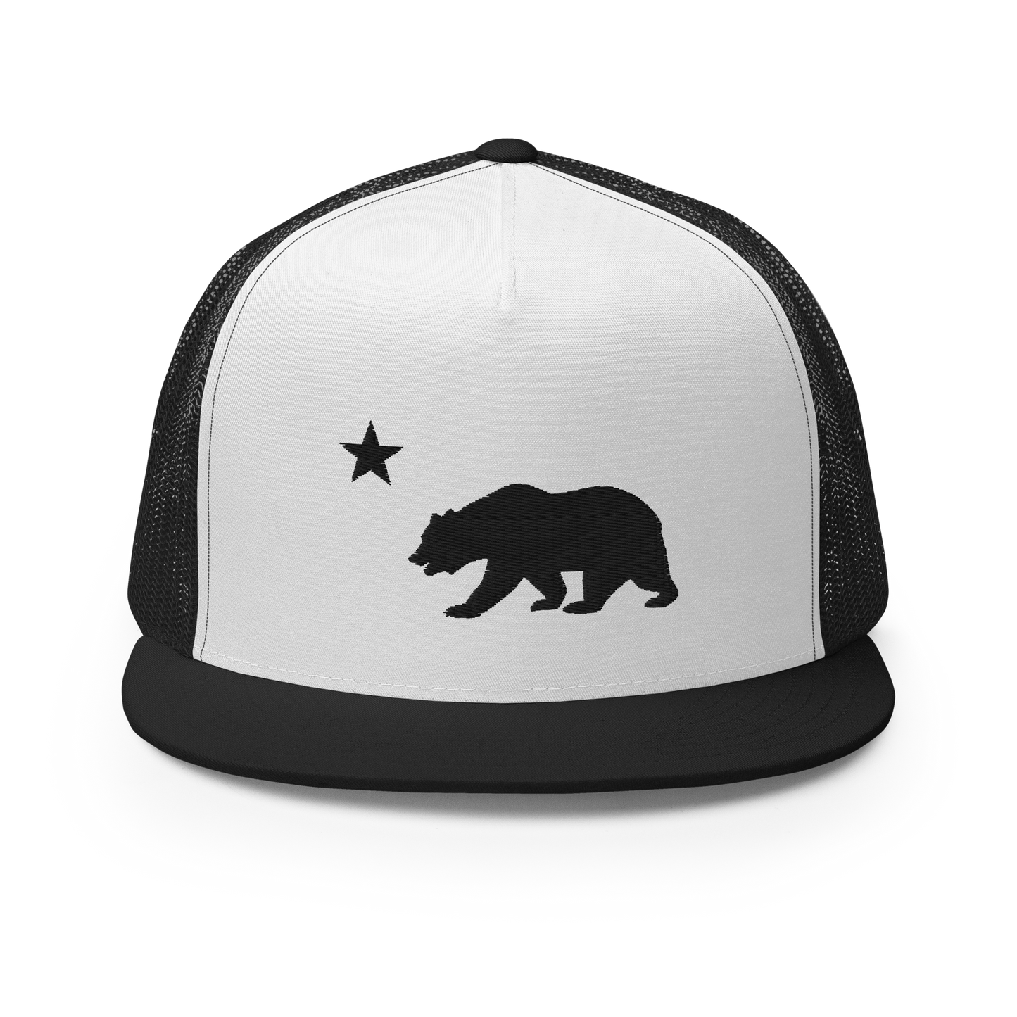 Cali Bear 5 Panel Trucker Hat