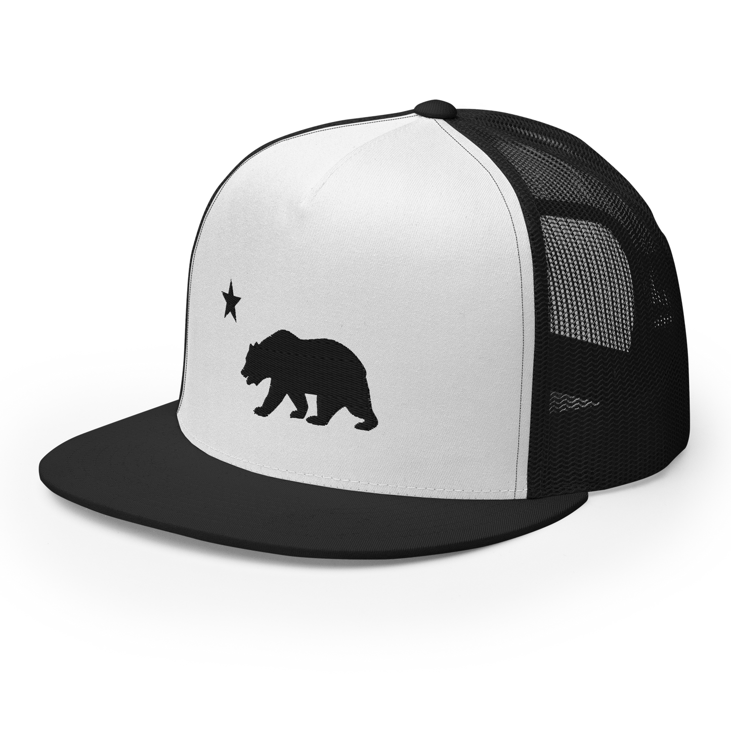 Cali Bear 5 Panel Trucker Hat