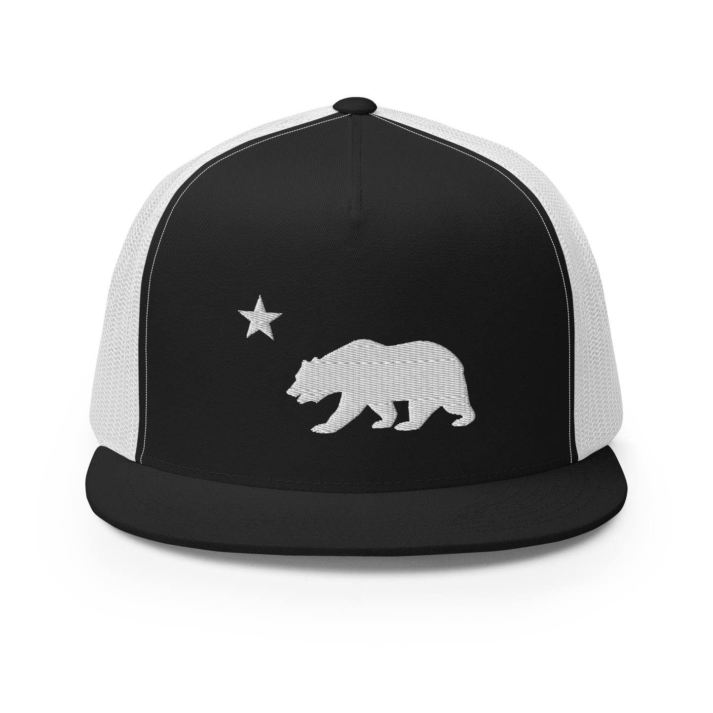 Cali Bear 5 Panel Trucker Hat