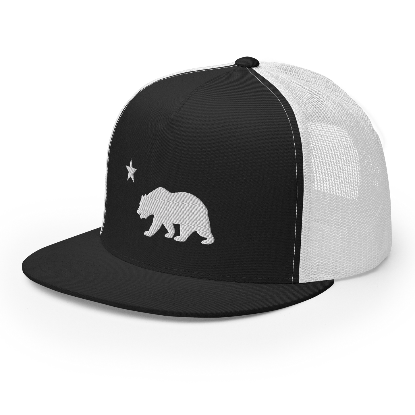 Cali Bear 5 Panel Trucker Hat