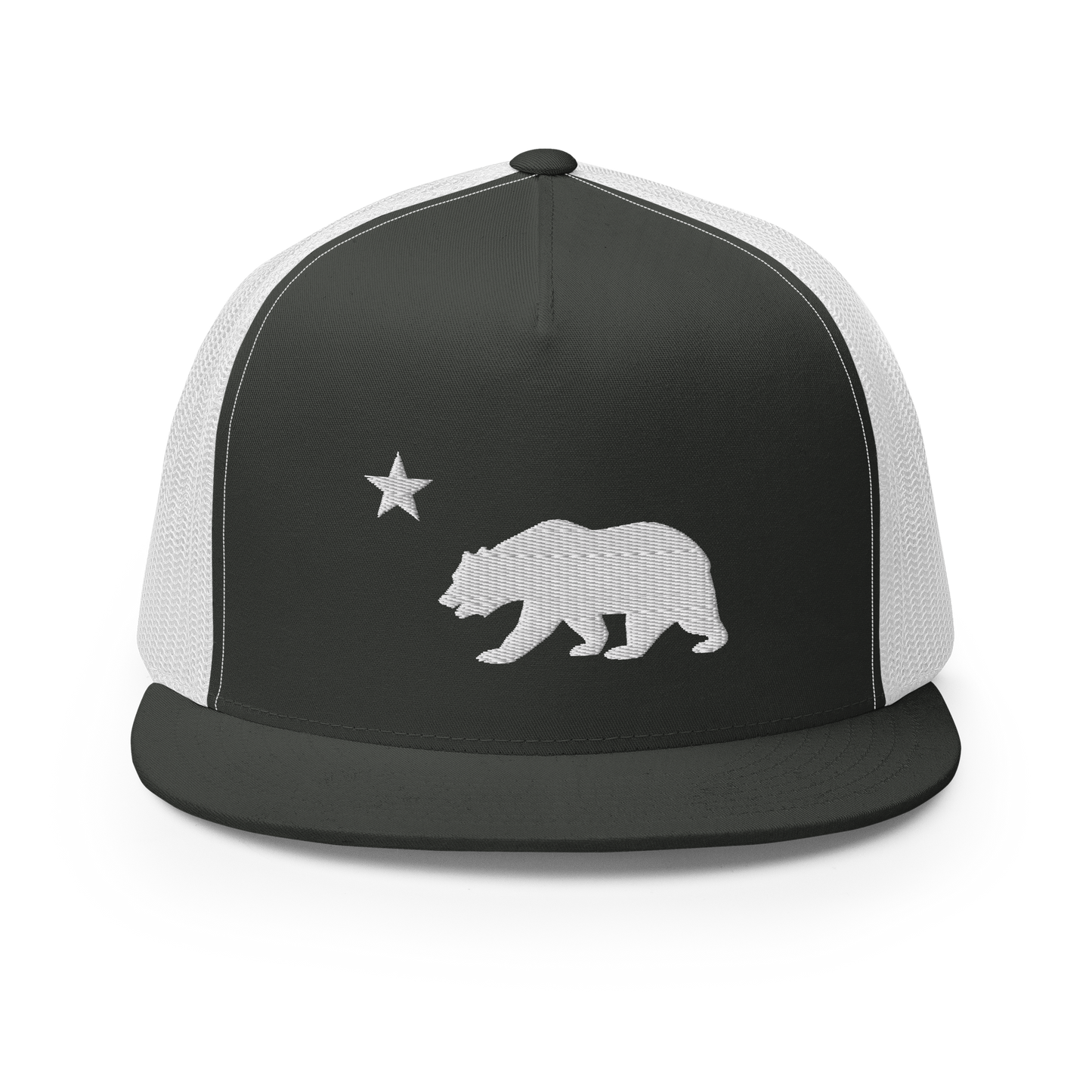 Cali Bear 5 Panel Trucker Hat