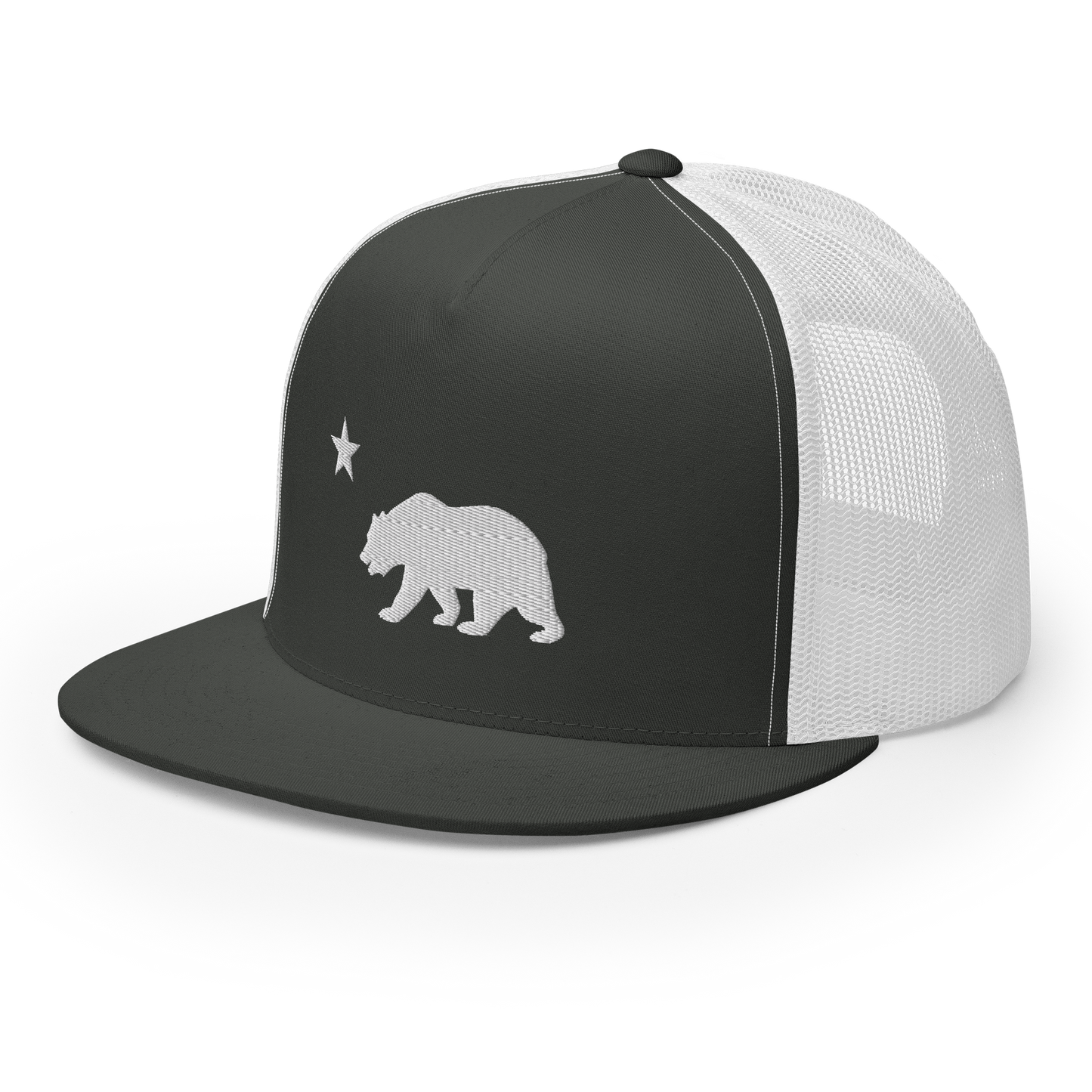 Cali Bear 5 Panel Trucker Hat