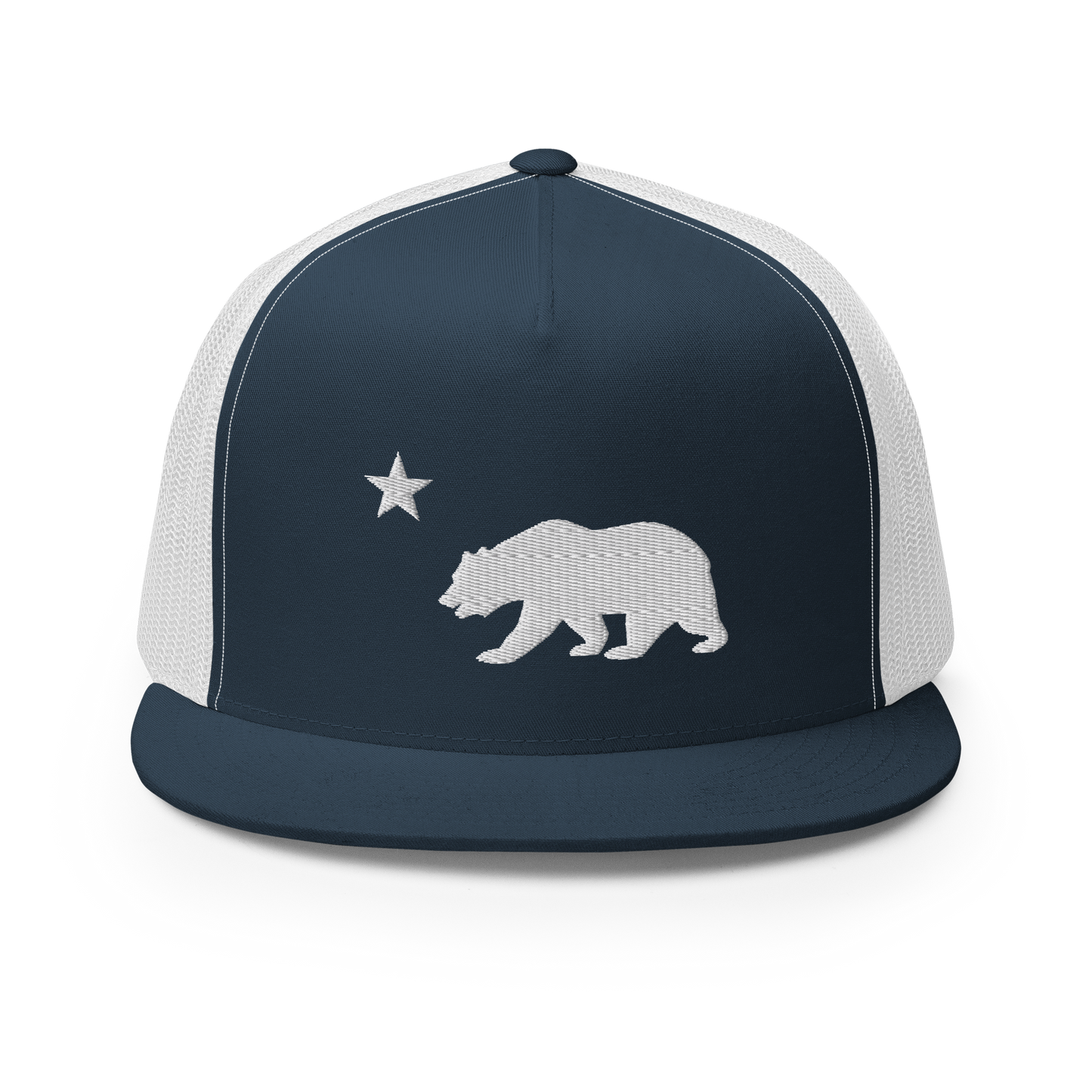 Cali Bear 5 Panel Trucker Hat