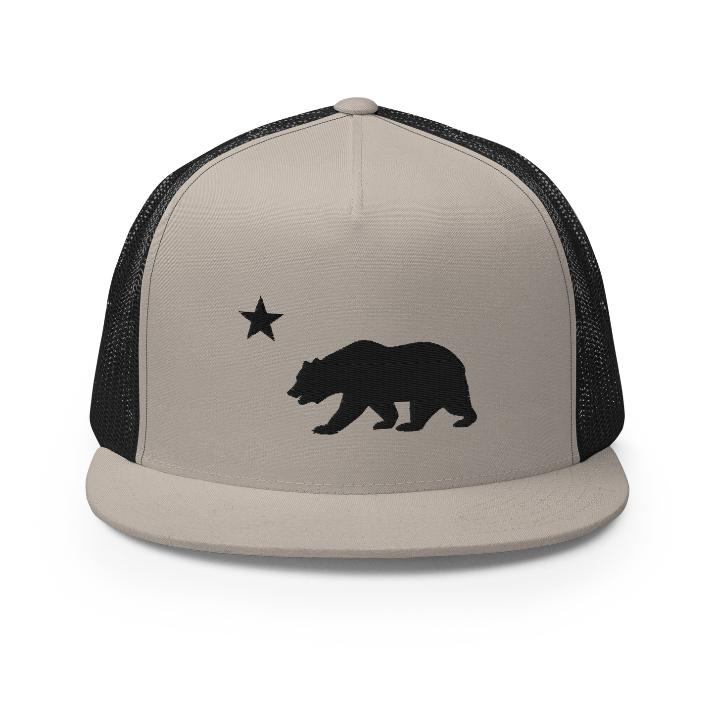 Cali Bear 5 Panel Trucker Hat