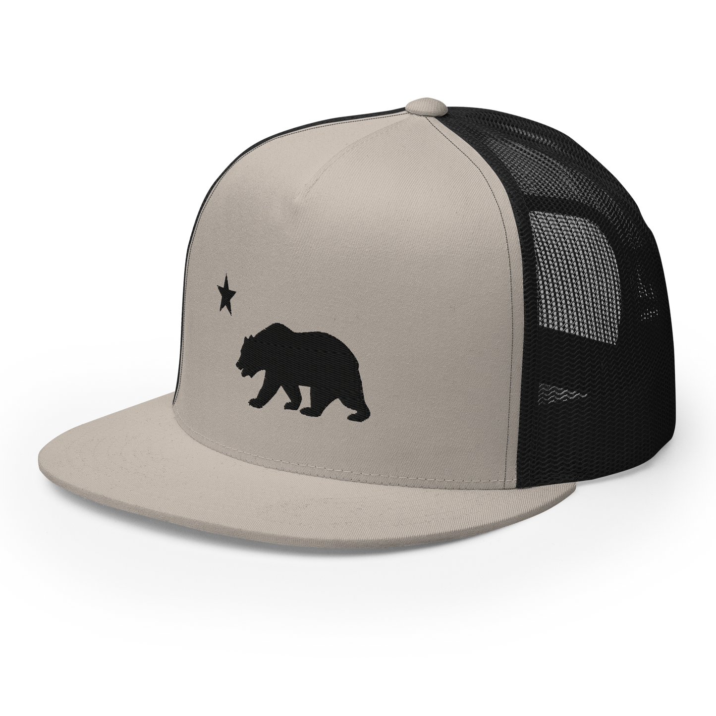 Cali Bear 5 Panel Trucker Hat