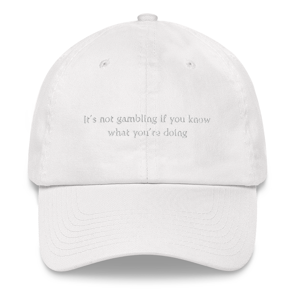 It's Not Gambling Cap