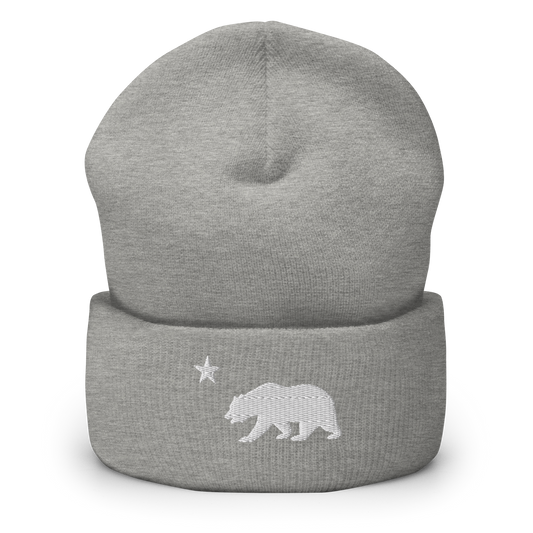 Cali Bear Cuffed Beanie