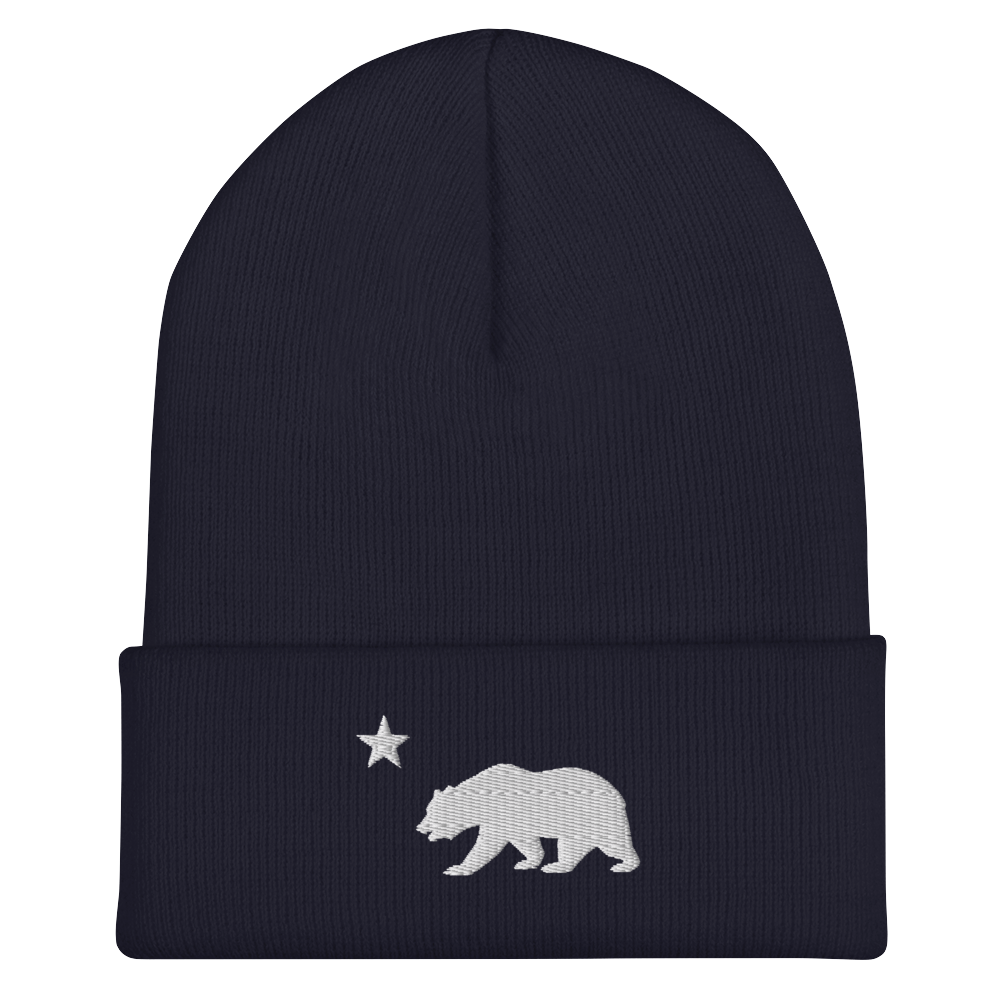 Cali Bear Cuffed Beanie