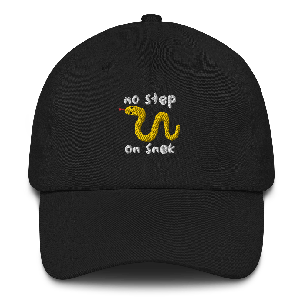 No Step on Snek Cap