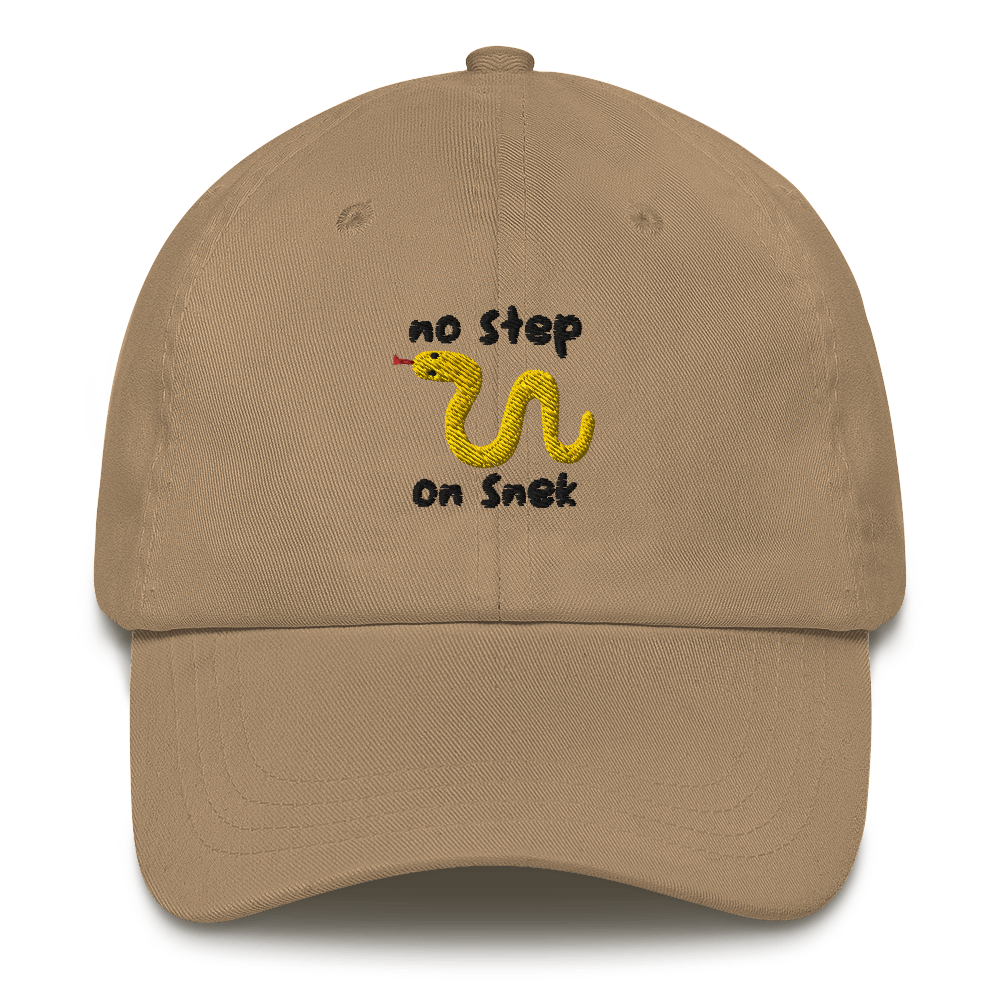 No Step on Snek Cap