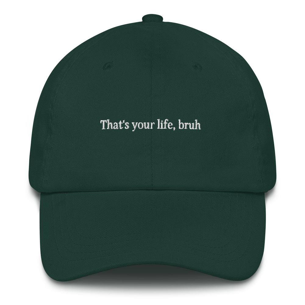 That's Your Life Cap