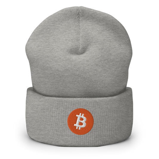 Bitcoin Cuffed Beanie