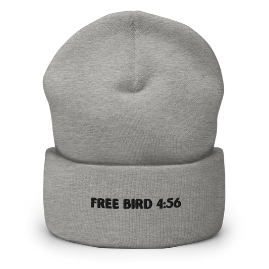 Free Bird 4:56 Cuffed Beanie